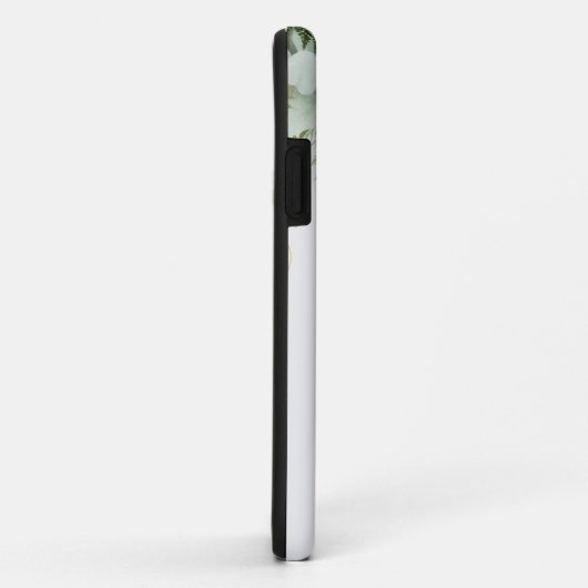 Elegant monogram V varens succulent Case-Mate iPhone Case (Achterkant/rechts)