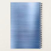 Elegant Monogram Valse Goud Reizen Planner (Achterkant)