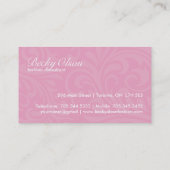 Elegant Monogram Visitekaartjes (Achterkant)
