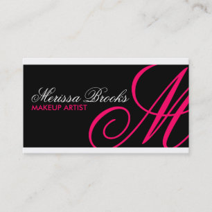 Elegant Monogram Visitekaartjes