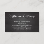 Elegant Monogram Visitekaartjes (Achterkant)