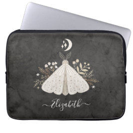 Elegant  monogram vlinderlaptophoes laptop sleeve