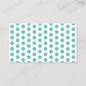 Elegant Monogram volledig Gepersonaliseerd Visitekaartje (Achterkant)