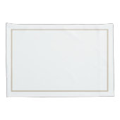 Elegant Monogram Wedding Paar van Kussenslopen (Achterkant-Rechts)