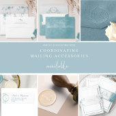 Elegant Monogram Zee Glas RSVP Online QR Code Informatiekaartje