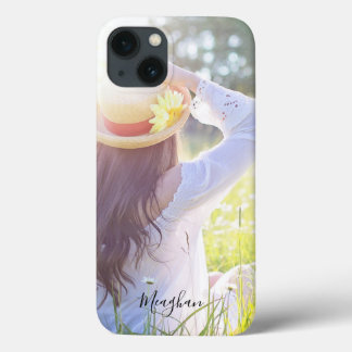 Elegant Monogramed Uw Aangepaste Foto Case-Mate iPhone Case