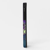 Elegant Monogramme Fractal Art voor iPhone 4 Case (Achterkant/links)