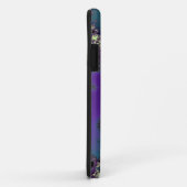 Elegant Monogramme Fractal Art voor iPhone 4 Case (Achterkant/rechts)