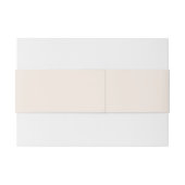 Elegant Monogrammed Paper Bord Uitnodigingen Wikkel (Achterkant Voorbeeld)