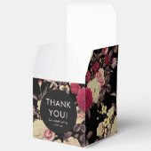 Elegant Moody Floral bruiloft dank u Bedankdoosjes (Geopend)