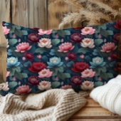 Elegant Moody Modern Lotus Bloem Patroon Kussensloop