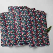 Elegant Moody Modern Lotus Bloem Patroon