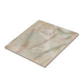 Elegant, mooi marmerpatroon keramiek tegeltje (Zijkant)