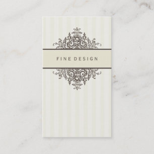 ELEGANT   mooi renaissance ivoor Visitekaartje