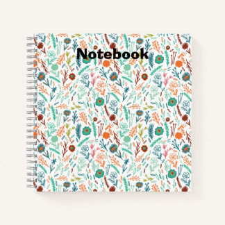 Elegant Mooie Bloemige Notitieboek