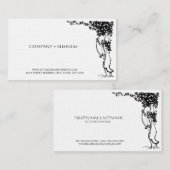 Elegant  mooie kunst Bezoek Kaart leest Visitekaartje (Voorkant / Achterkant)