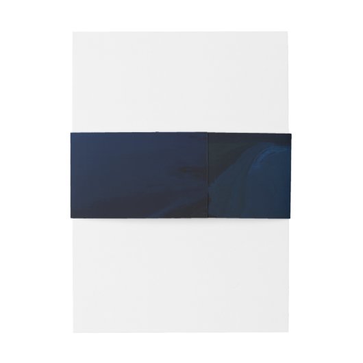 Elegant Moonlight Bruiloft Uitnodigingen Wikkel (Achterkant Voorbeeld)