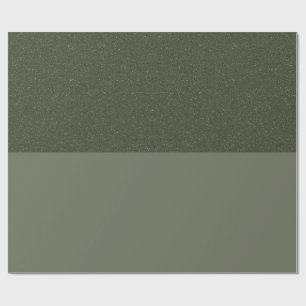 Elegant mosgroen inpakpapier – Aanpasbaar