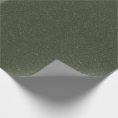 Elegant Moss Green Split Gift Wrap – Cadeaupapier (Hoek)