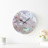 Elegant Mother-of-Pearl Lily Grote Klok (Huis)