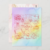 Elegant Mother’s Day Artwork Briefkaart (Voorkant / Achterkant)