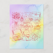 Elegant Mother’s Day Artwork Briefkaart (Voorkant)