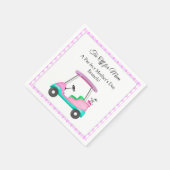 Elegant Mother's Day Golf Brunch Party Servet (Hoek)