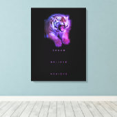 Elegant Motivatie prijsopgave Abstract Canvas Afdruk (Insitu (Houten vloer))