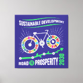 Elegant Motivational Office Corporate Holiday Gift Canvas Afdruk (Voorkant)