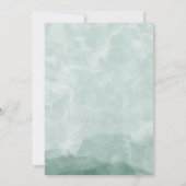 Elegant Mountain Forest Rustic Destination Invitat Kaart (Achterkant)