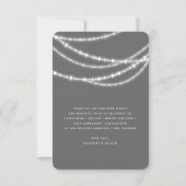 Elegant mousserende Rosary Beads en Cross Religies Bedankkaart (Achterkant)