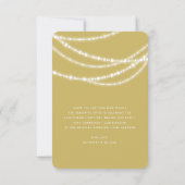 Elegant mousserende Rosary Beads en Cross Religies Kaart (Achterkant)