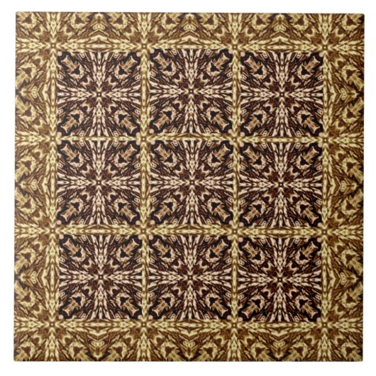 Elegant Mozaïek Tegeltje (Voorkant)