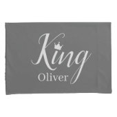 Elegant Mr en Mrs | Koning en Koningin Modern Mini Kussensloop (Voorkant-Rechts)