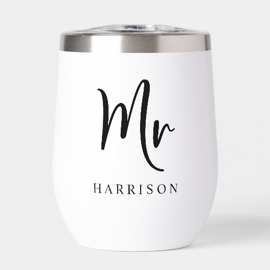 Elegant Mr. Gepersonaliseerde bruiloft (Voorkant)