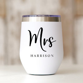 Elegant Mrs gepersonaliseerde bruiloft