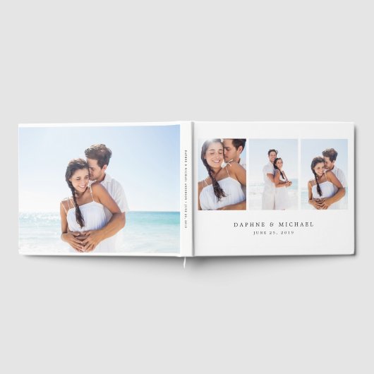 Elegant Multi Photo Wedding Gastenboek (Volledig)