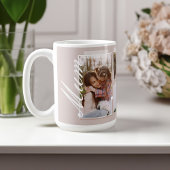 Elegant Mum Script Snapshot Moederdag Foto Koffiemok