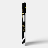 Elegant Music Note Luxe piano-toetsen Case-Mate iPhone Case (Achterkant / Rechts)