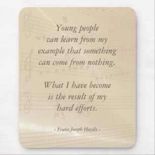Elegant Music Teacher Haydn Quote Muismat