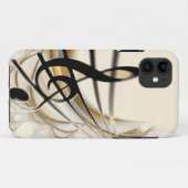 Elegant Musical Note Case-Mate iPhone Case (Achterkant (horizontaal))