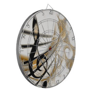 Elegant Musical Note Dartbord