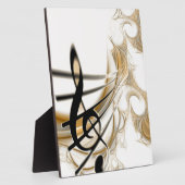 Elegant Musical Note Fotoplaat (Zijkant)