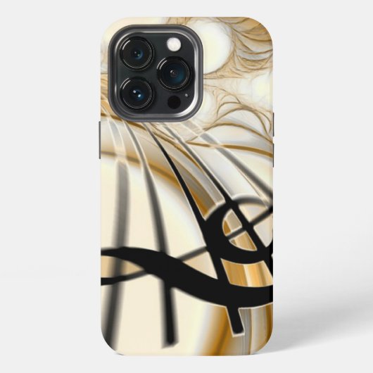 Elegant Musical Note iPhone 13 Pro Hoesje (Achterkant)