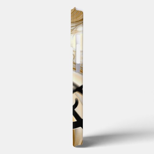 Elegant Musical Note iPhone 13 Pro Hoesje (Achterkant / Links)