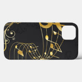 Elegant Musical Note Luxury Case-Mate iPhone Case (Achterkant (horizontaal))