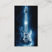 Elegant Musician Visitekaartje (Voorkant)