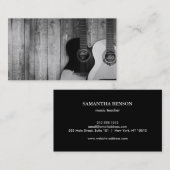 Elegant Musician Visitekaartje (Voorkant / Achterkant)