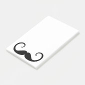 Elegant Mustache Post-it® Notes (Schuin)