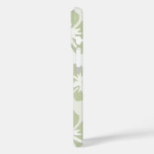 Elegant Muted Sage Hibiscus Pattern Case-Mate iPhone Case (Achterkant / Links)